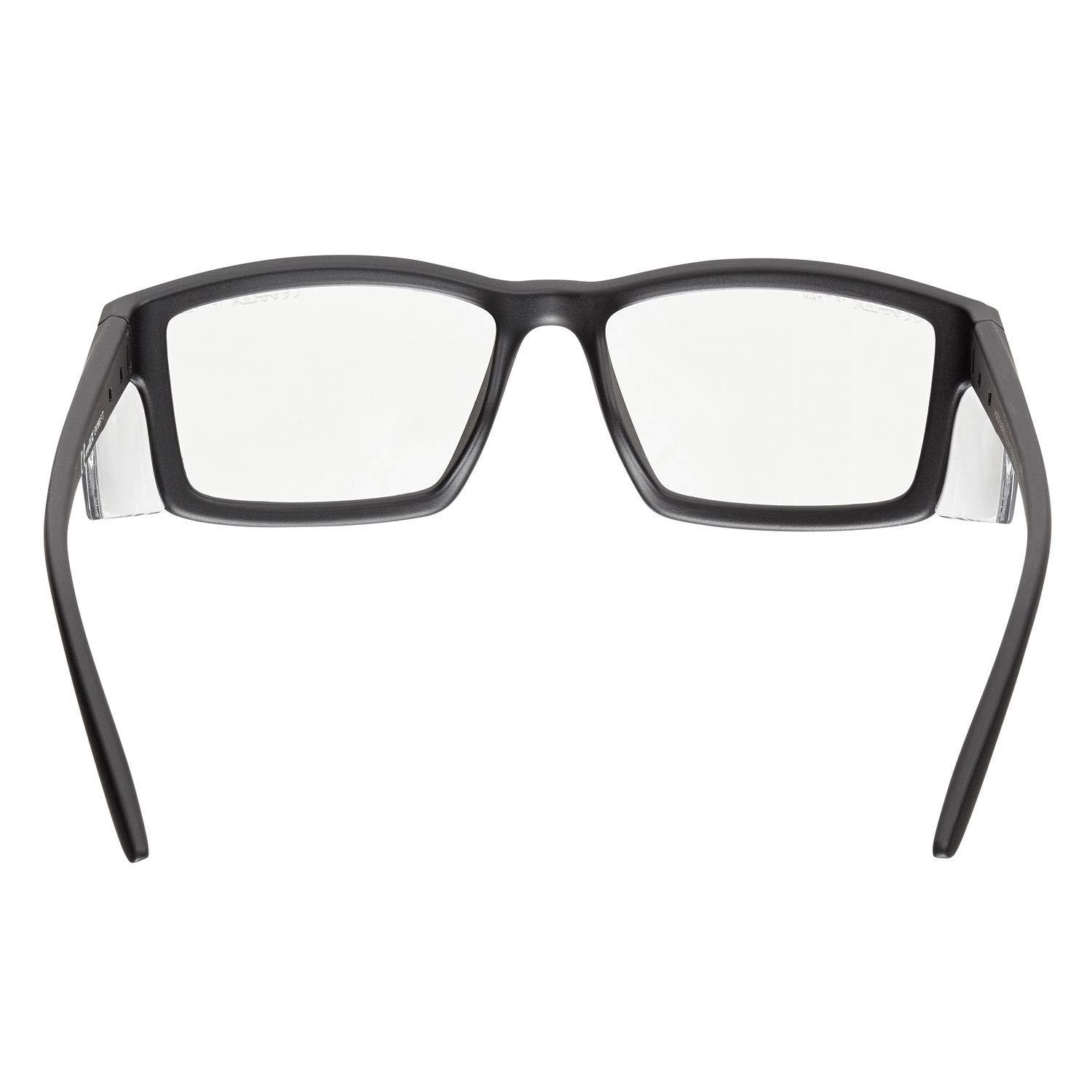 voltX voltX \'VISION\' Safety Readers, Full Lens Magnified Reading Safety Glasses (+3.0 Dioptre, Clear lens) ANSI Z87.1+ & CE EN166F - Anti fog coated UV400 lens