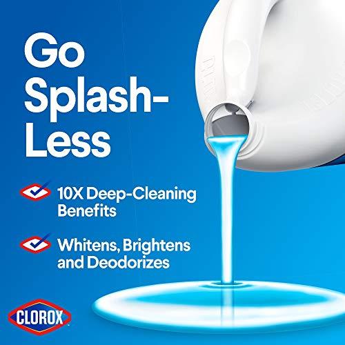 Clorox Clorox Splash-Less Liquid Bleach, Fresh Meadow Scent - 116 Ounce Bottle (Packaging May Vary)