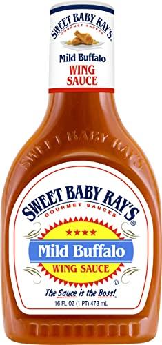 Sweet Baby Ray's Sweet Baby Ray's Wing Sauce, Mild Buffalo, 16 OZ (16 Ounce (Pack of 2))