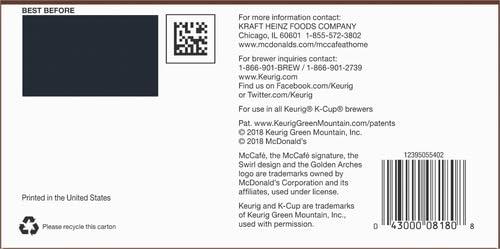 McCafe McCafe Premium Roast, Keurig Single Serve K-Cup Pods, Medium Roast Coffee Pods, 32 Count