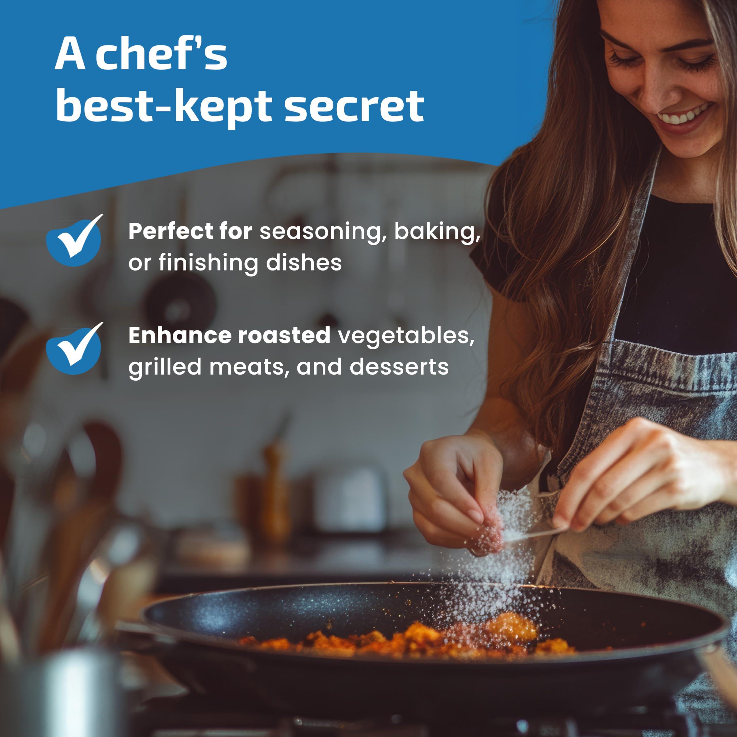 URSALT URSALT Grey Coarse and Fine Ground French Sea Salt Bundle | Get (2 X 1lb Bags) of our 100% Natural Sea Salt, Unrefined, Unprocessed and +82 Mineral Rich French Sea Salt