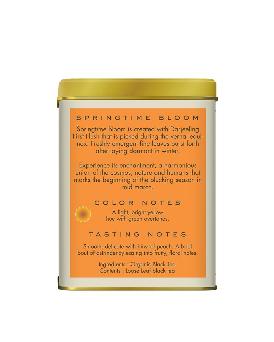 Makaibari Spring Time Bloom | Tin Caddy 100 gm | First Flush black Tea