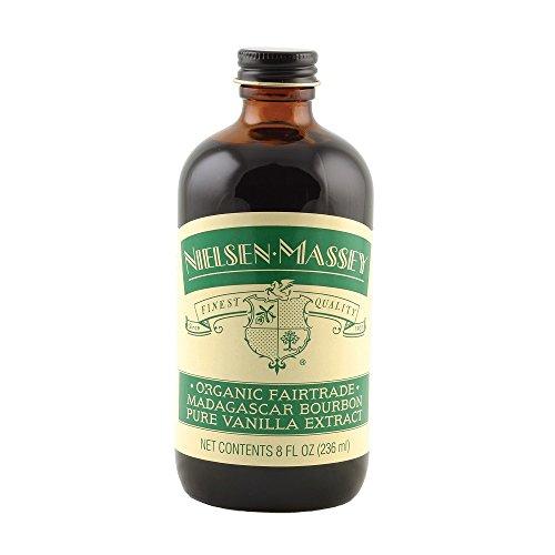Nielsen-Massey Nielsen-Massey Organic Fairtrade Madagascar Bourbon Pure Vanilla Extract for Baking and Cooking, 8 Ounce Bottle
