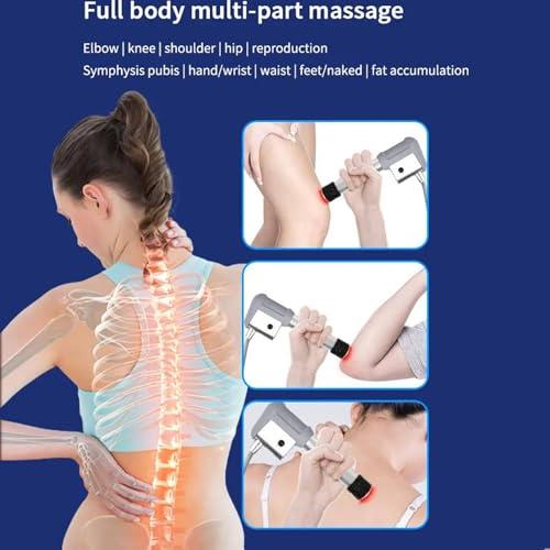 LMYYDES LMYYDES Shock Wave Therapy Machine Shockwave Therapy Machine0.5-10 Bar 1-21Hz Pneumatic Shock Wave Therapy Equipment, 53x45x42 cm