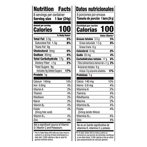 Cheerios Honey Nut Cheerios Breakfast Cereal Treat Bars, Snack Bars, 8 ct