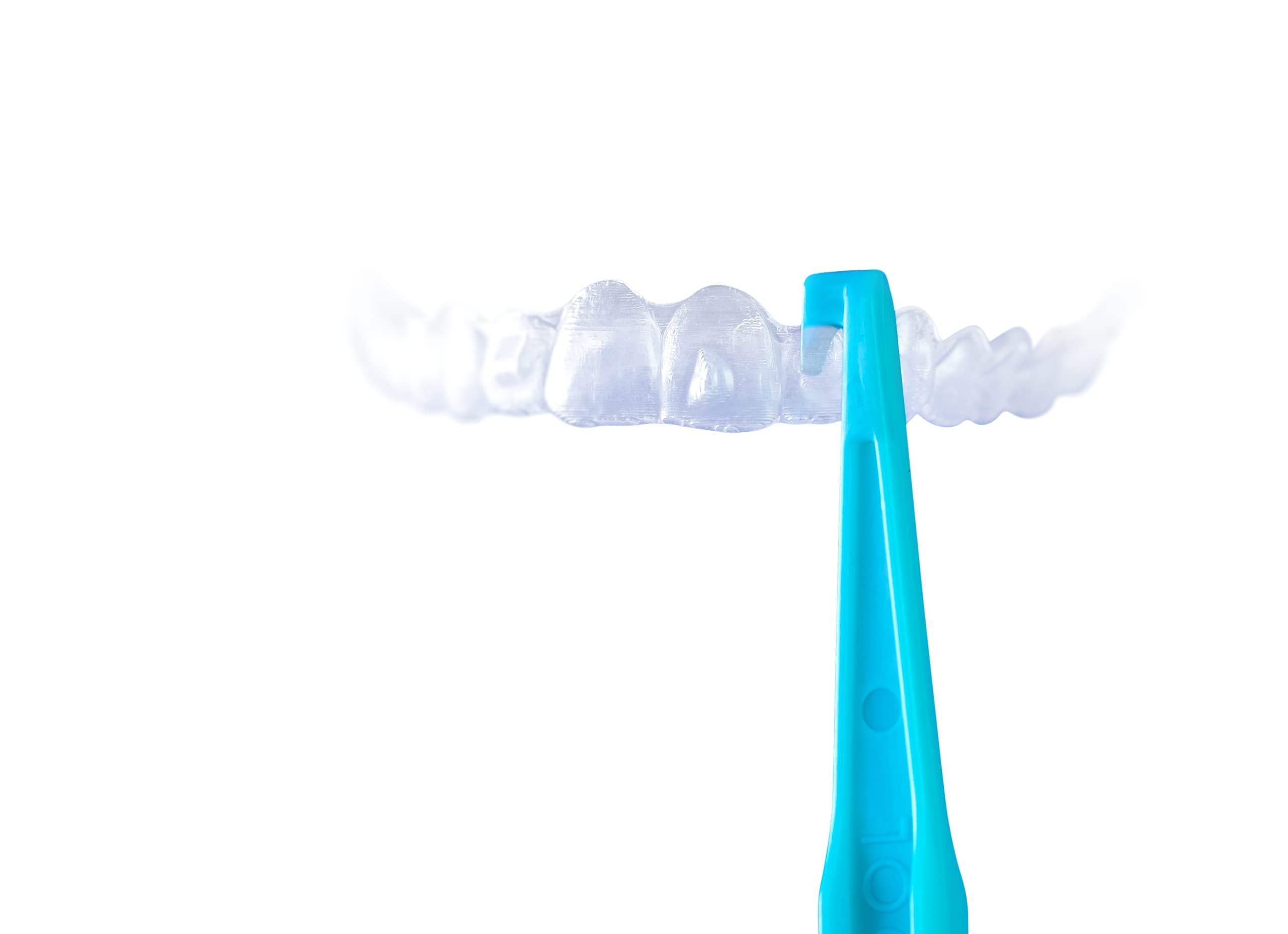 Outie Tool Outie Tool | Clear Aligner Invisible Braces Removal Tool | Retainer Remover | Patented Design | 1 Pack Contains 7 Individually Wrapped Singles (Pack of 7, Pacific)