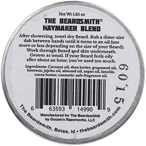 The Beardsmith THE BEARDSMITH Beard Grease Haymaker Blend, 1.65 OZ