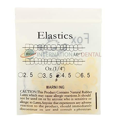 DSI Orthodontic First Aid Kit Emergency Home Use Elastics Rubber Bands Brackets Wax Dental Braces