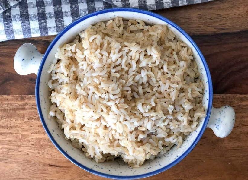 SHASTHA FOODS Shastha Brown Sona Masoori Rice 10 Lbs (pack of 1) 10 Lbs x 1 Bag ( Total 10 Lbs)