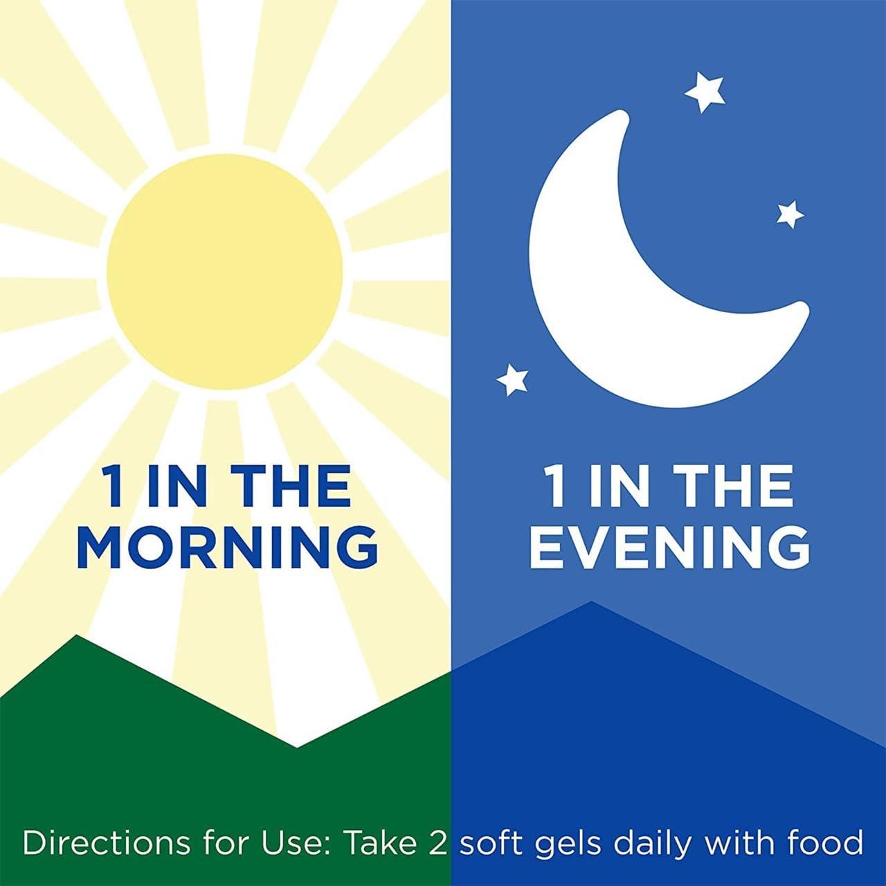 PreserVision PreserVision AREDS 2 Eye Vitamin & Mineral Supplement, Contains Lutein, Vitamin C, Zeaxanthin, Zinc & Vitamin E, 130 Softgels (Packaging May Vary)