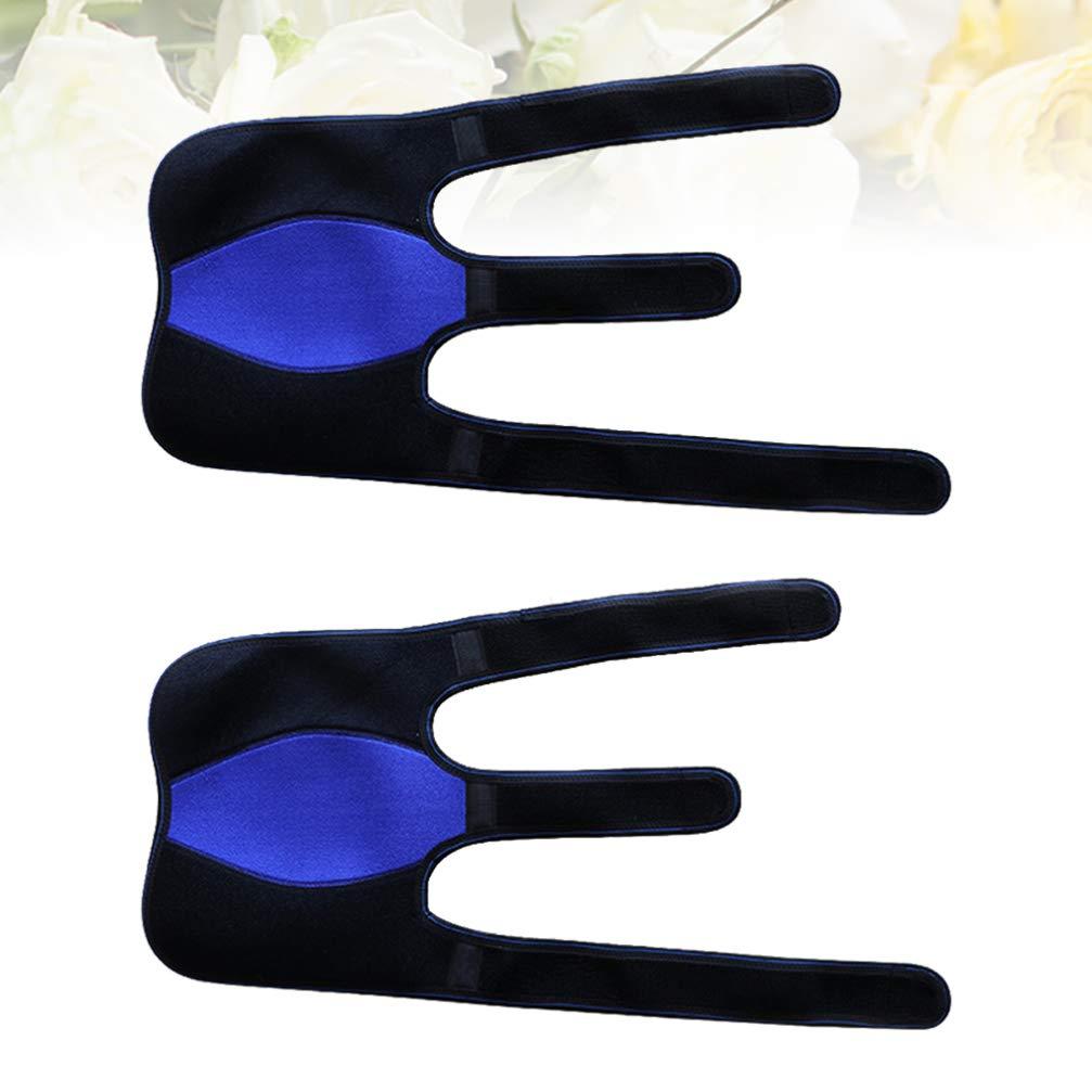 EXCEART EXCEART 1 Pair Heating Knee Support Running Knee Pads Knee Bands Knee Guard Heated Knee Pads Knee Brace Adjustable Knee Support Bracea Knee Warmers Knee Sleeve Riding Pad