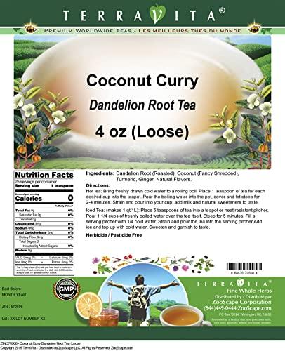TerraVita Coconut Curry Dandelion Root Tea (Loose) (4 oz, ZIN: 570508)