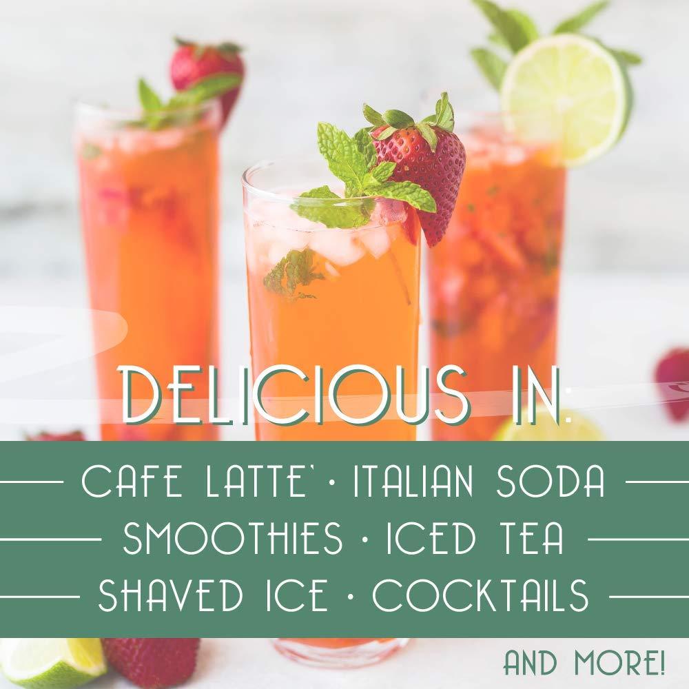 Joe's Syrup Joe’s Syrup Organic Flavored Syrup, Organic Candy Cane Mint, 750 ml (3 Pack)