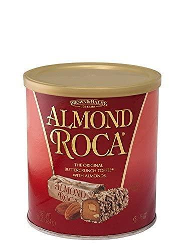 Almond Roca Buttercrunch Toffee with Almonds, 10 oz by - PACK OF 4