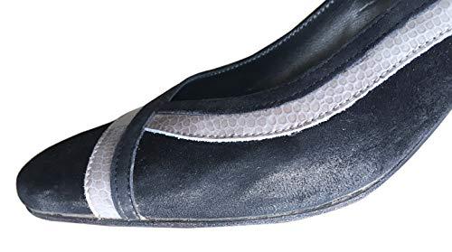 pedag Pedag Suede Shoe Cleaner Brush | German Made 4-Way Cleaning & Refreshing Brush for Suede Leather Products with Brass & Nylon Bristles | Nylon and Metal