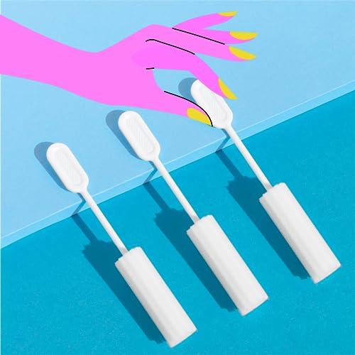 Berkland [25 Pack] Swizzle Stick Absorbing Sponge for Women - Ultra-Absorbent Post-Romance Cleanup Sponge to Stop The Drip - Long Handle, Easy Grip, Individually Packaged