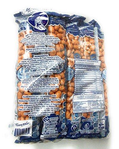 manzela Manzela Japanese Style Peanuts 10 count 6.35oz. each / Cacahuates Estilo Japonés 10pz de 180grs