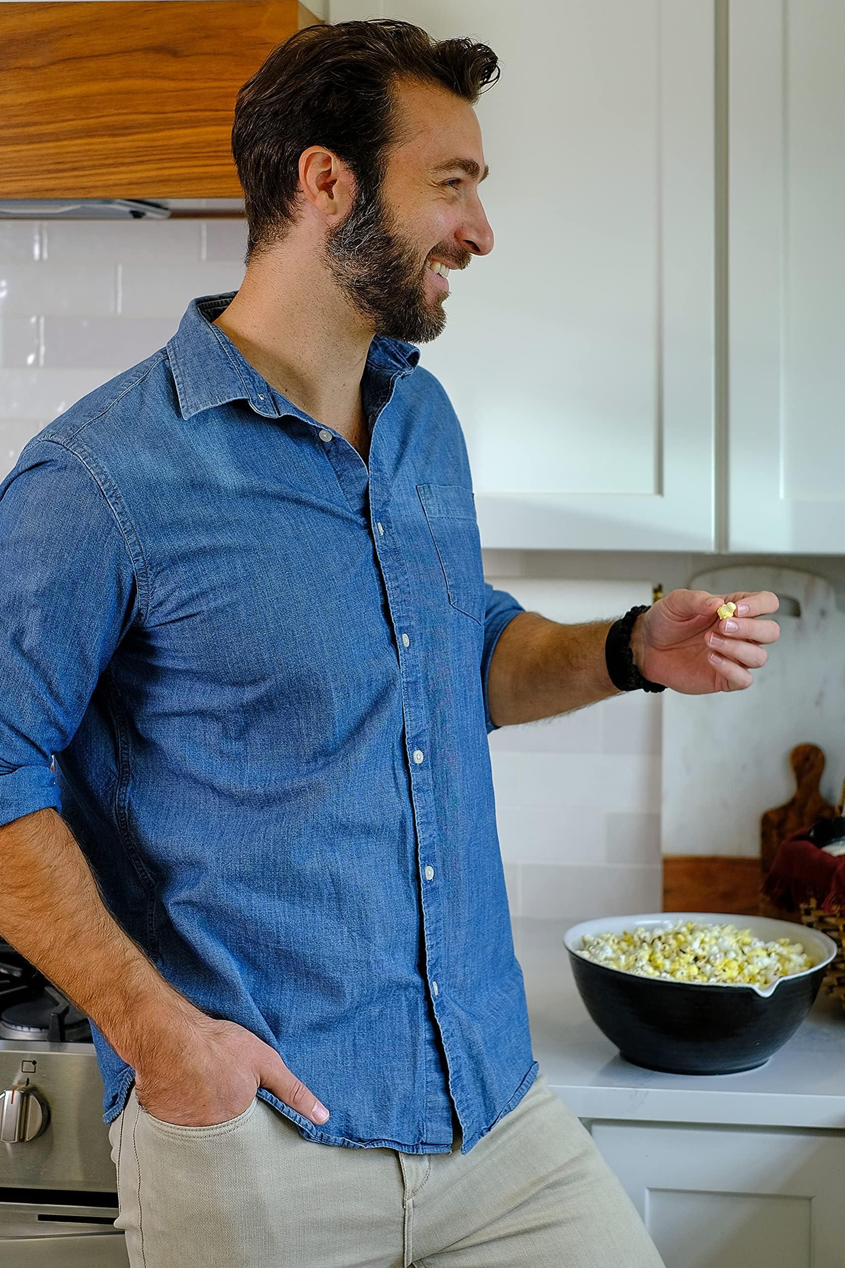 Amish Country Popcorn Amish Country Popcorn | 6 lb Bag | Extra Large Caramel Type Popcorn Kernels | Old Fashioned, Non-GMO and Gluten Free (Extra Large Caramel - 6 lb Bag)