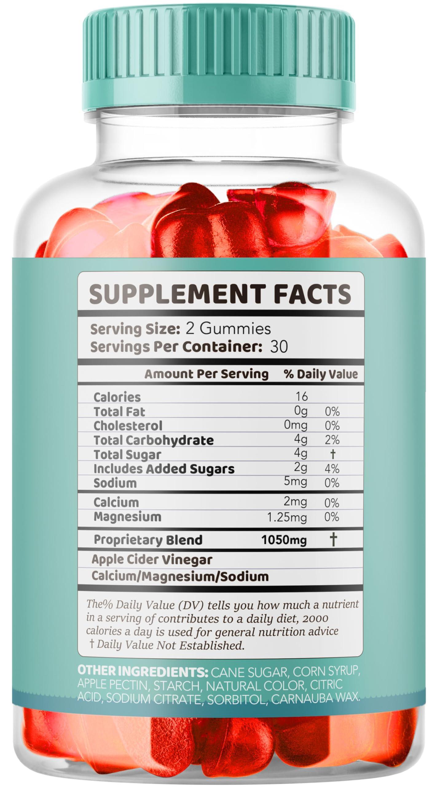 LIVORKA Ketolicious Keto ACV Gummies Advanced Formula, Ketolicious Gummies, 60 Gummies for 1 Month