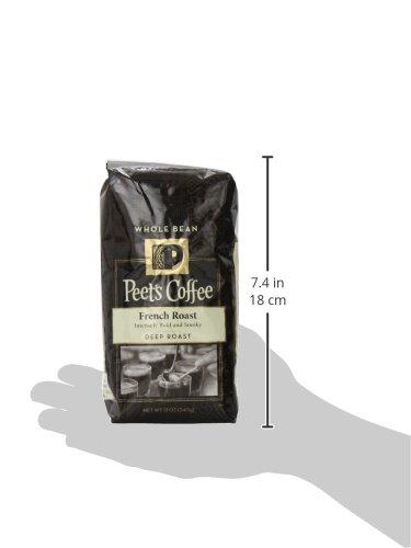 Peet's Coffee Peet's Coffee French Roast Dark Roast Whole Bean Coffee, 12 Ounce Bag