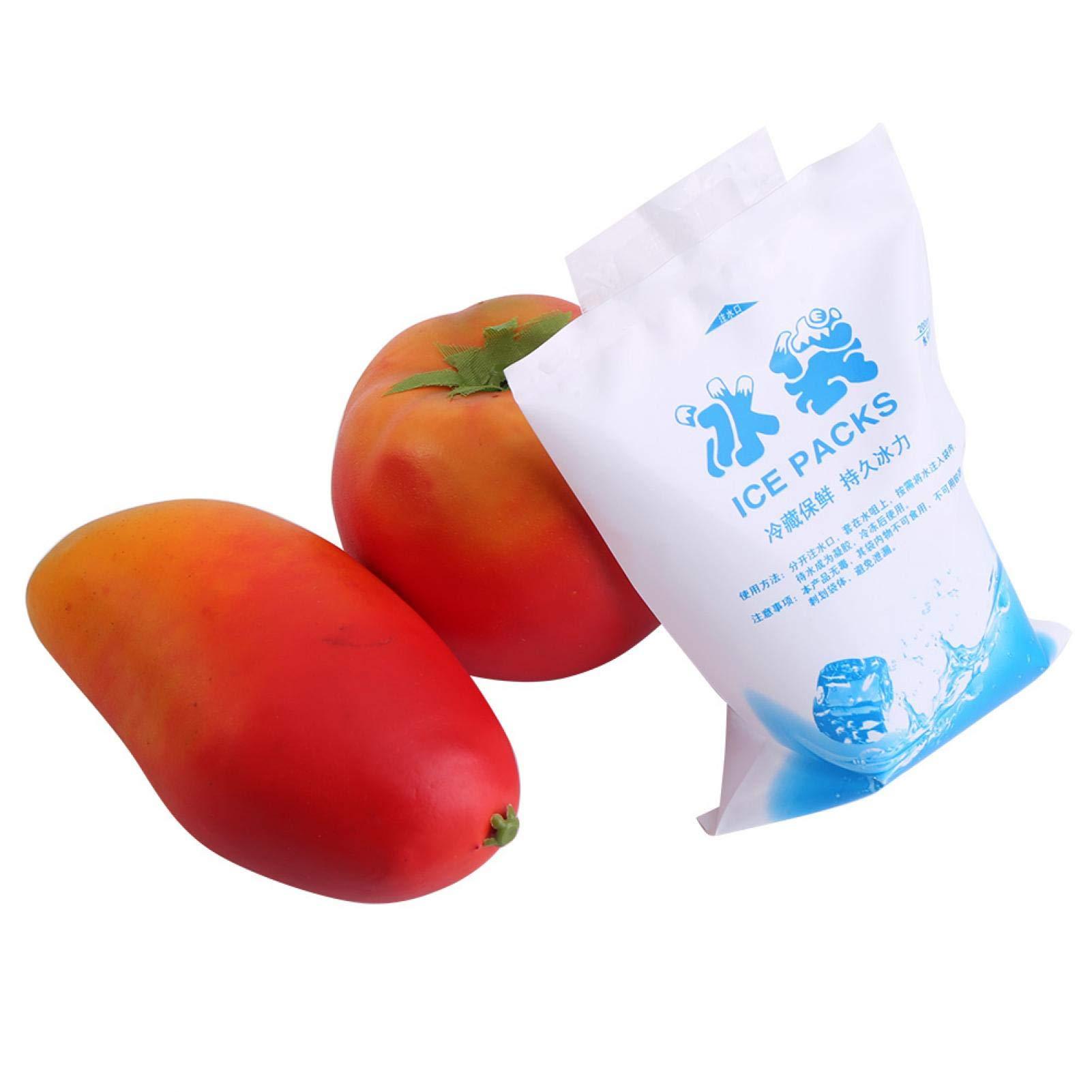 hightseck Gel Ice Pack, Reusable Cold Compress Ice Packs for Pain Relief 10pcs Hot and Cold Gel Packs for Injuries First Aid Kit Athletes Keep Food Cool(Thicken 200ml)