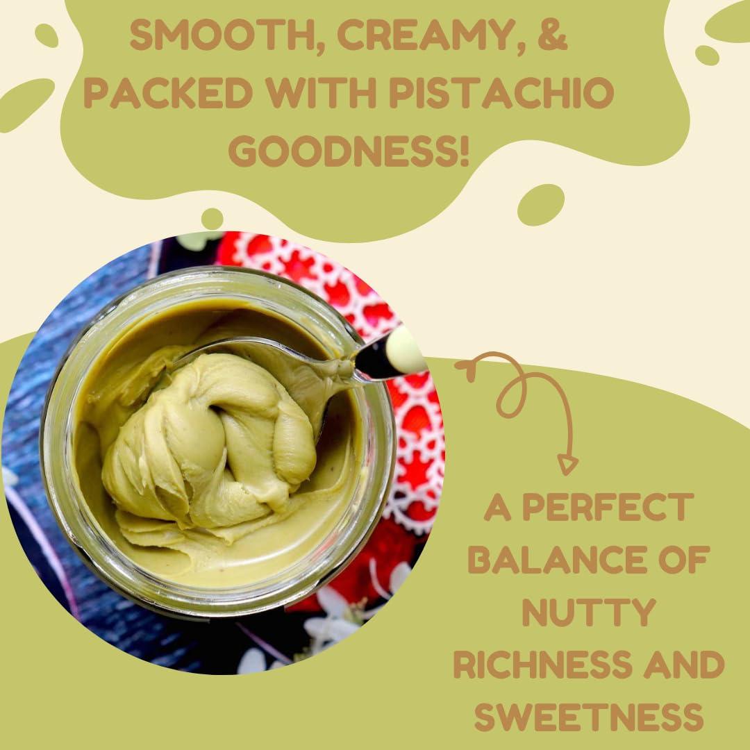 Alma Gourmet Alma Gourmet Sicilian Pistachio Cream Spread - Pistachio Spreadable Cream Imported from Italy - Ideal to Spread on Bread, Biscuits, Waffles, Pancakes, Croissant, Cookies, Muffins and Crepes - Perfect to Garnish Ice Cream, Frapp, Cakes and Cheesecakes