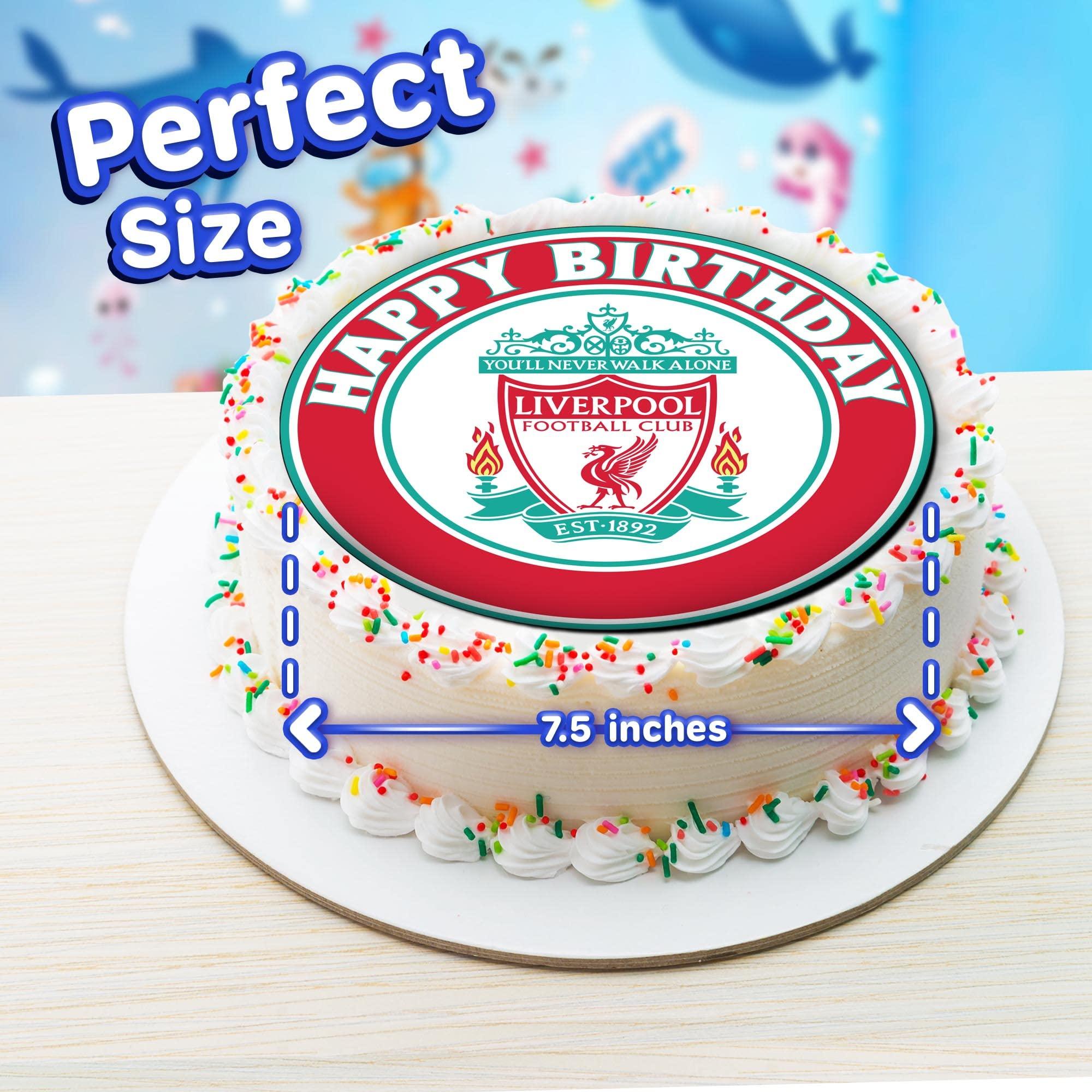 Lifeboat Personalised Birthday Cake Topper 7.5 Inch Round - View #4