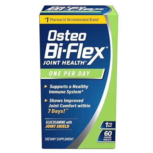 Osteo Bi-Flex Osteo Bi-Flex One Per Day, Glucosamine Joint Health Supplement with Vitamin D, Coated Tablets, 60 Count