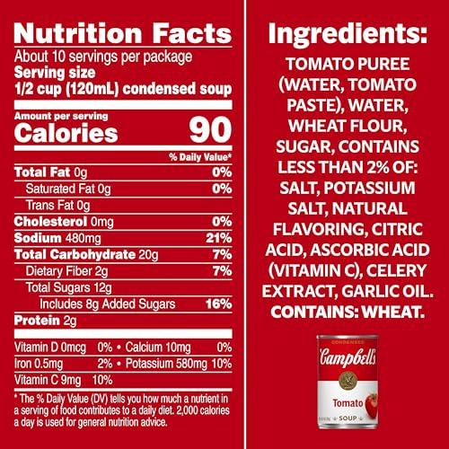 Campbell's Campbell\'s Condensed Tomato Soup, 10.75 oz Can (24 Pack)