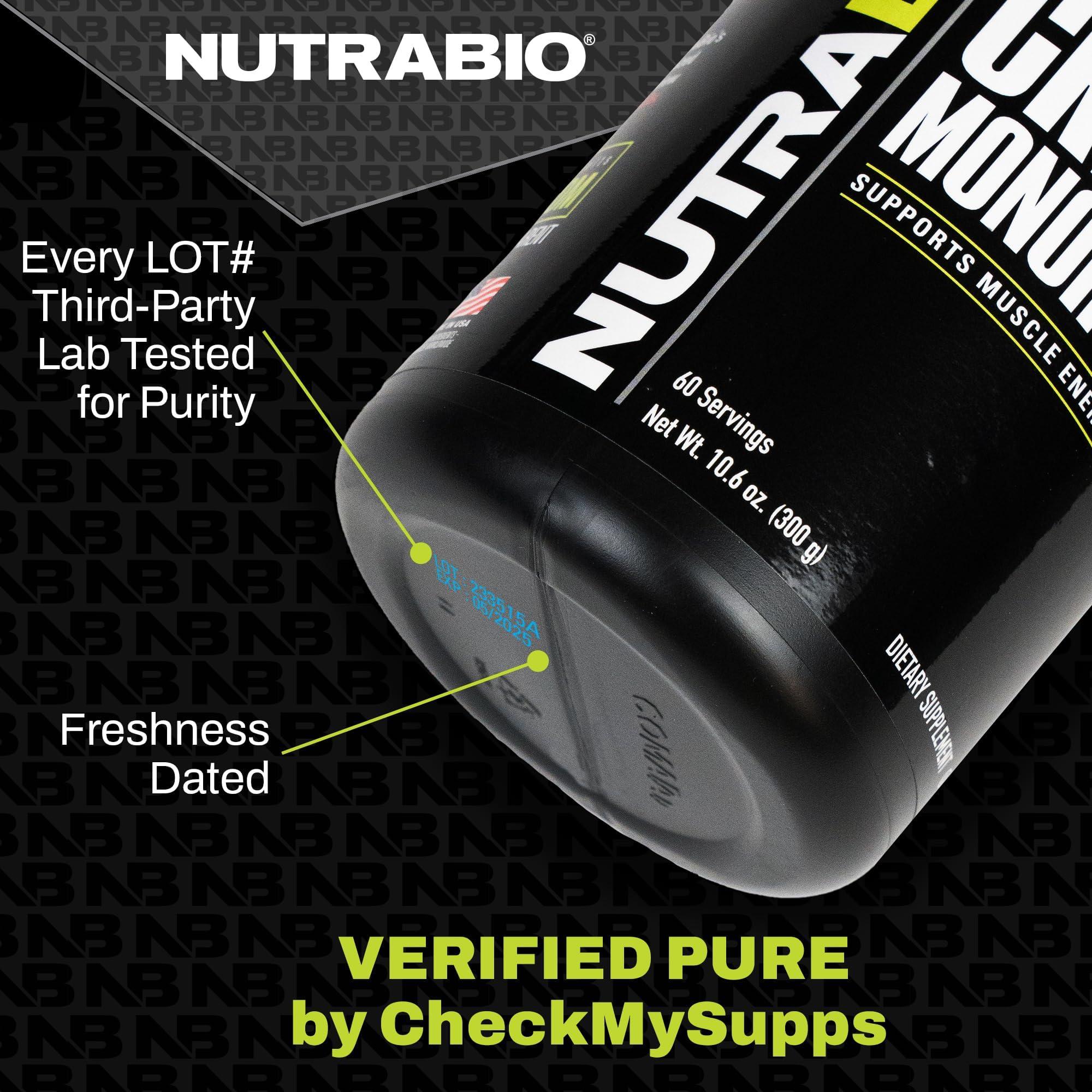 NutraBio NutraBio EAA Pure 9 Amino Acids Muscle Repair and Recovery, 30 Servings, Strawberry Lemon Bomb Pre or Post Workout All Day Recovery