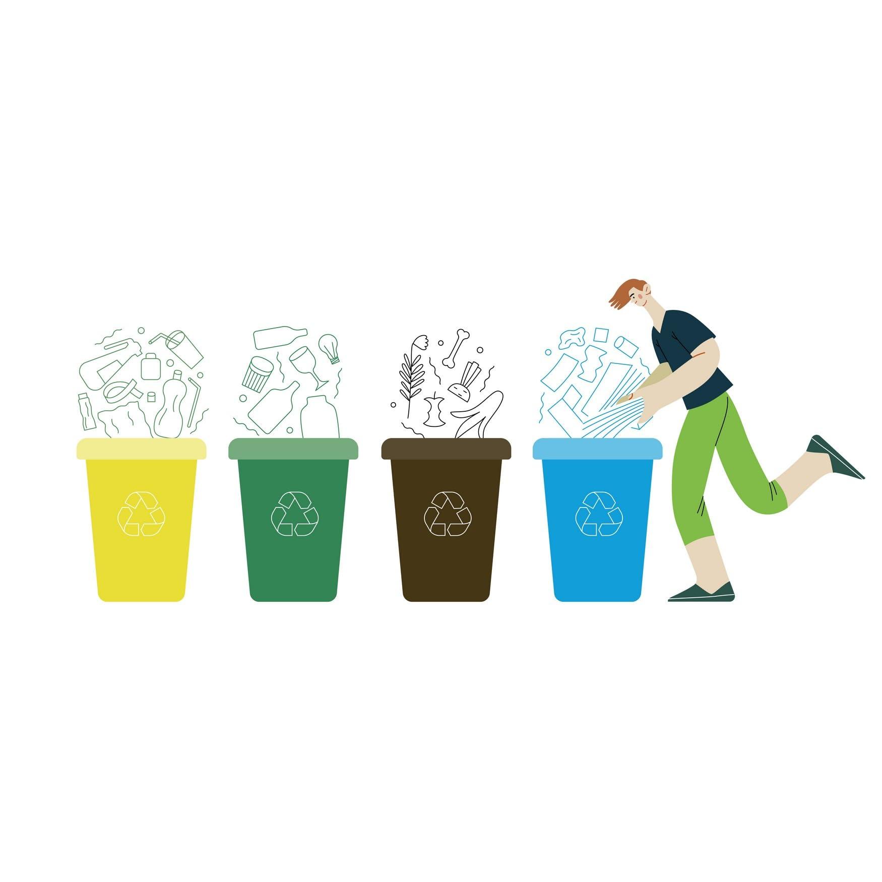 D.RECT D.RECT Bin Bags 35L - Bin Liners 80 Pieces - Rubbish Bags - Bin Bag Perfect for Everyday Use, Household, Office, Kitchen & Caterers, 4 Colours