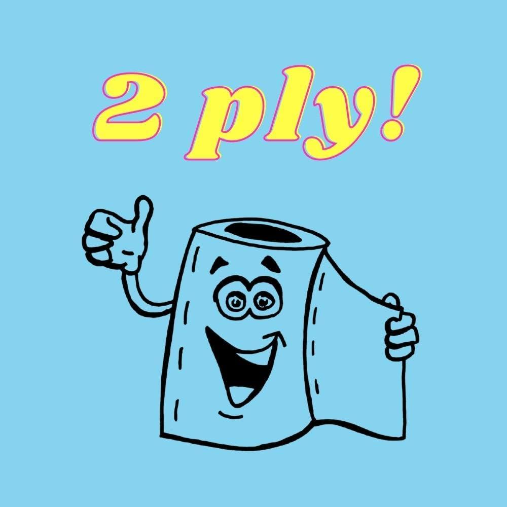 PackagingSuppliesByMail Jumbo Commercial Toilet Paper Rolls, Large Industrial Rolls Compatible with Universal Dispensers, 1000 Feet per Roll, 432 Rolls [Full Pallet]