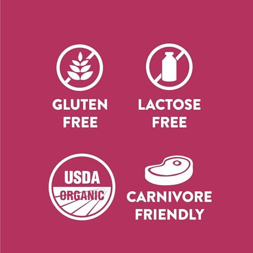 Fatworks Fatworks, Certified Organic Leaf Lard, NON-GMO, USDA 100% Organic for Amazing Traditional Baking, Keto, Paleo, Everyday Cooking and Frying, Whole30 Approved, No Preservatives in Glass Jar, 14 OZ,