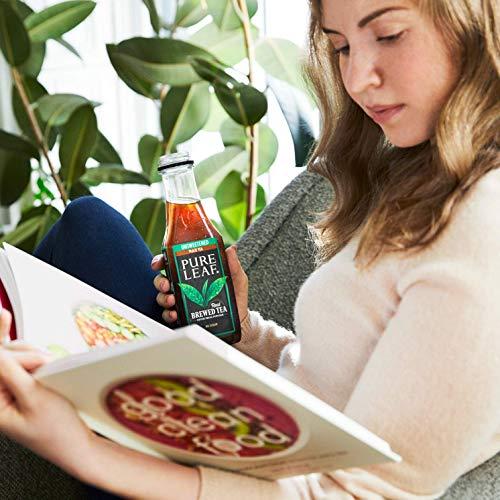 Pure Leaf RTD Tea Pure Leaf Unsweetened Tea, 16.9 Fl Oz (Pack of 6)