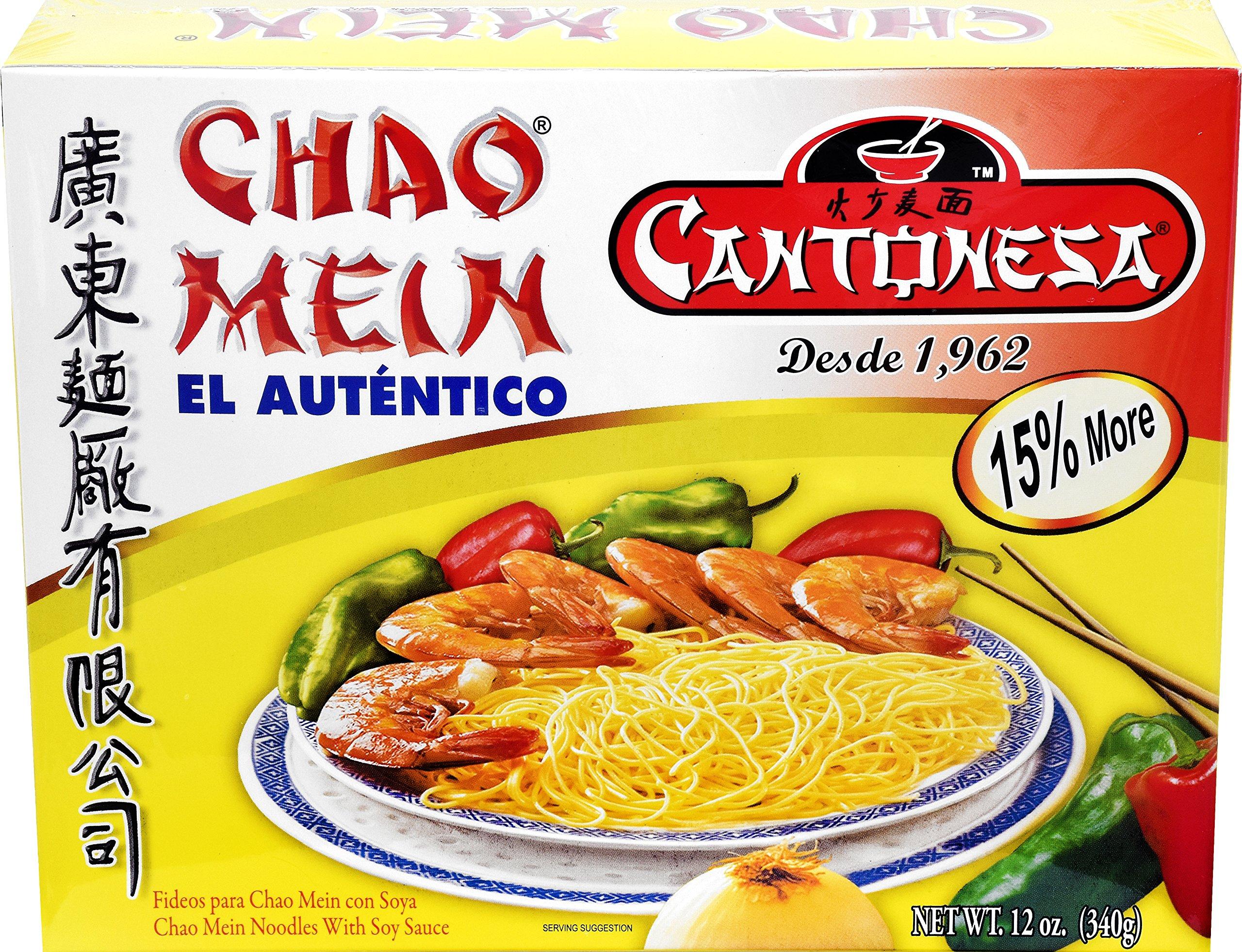 Goya Cantonesa Chao Mein Noodles With Soy Sauce, 12 Ounce