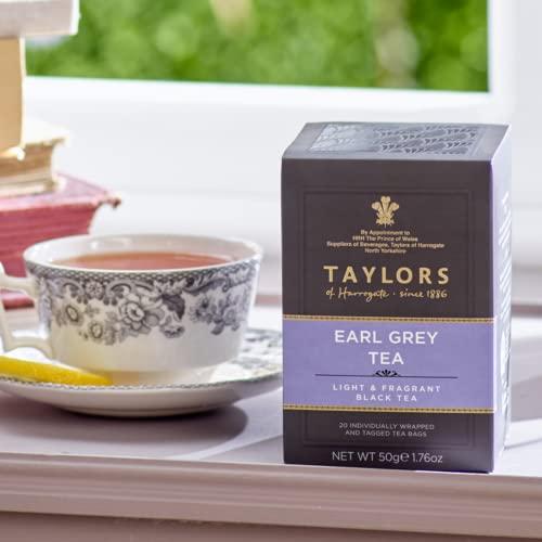 Taylors of Harrogate Taylors of Harrogate Earl Grey, 20 Count (Pack of 6)