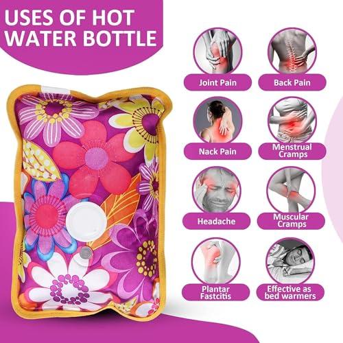 Generic \"Heating Bag Hot Water Bag Electric Heating Pad for Back Pain Hot Bags for Pain Relief Heat Pouch Hot Pack for Period Cramps (Hot Water Bag)\"