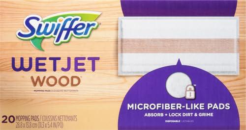 Swiffer Swiffer Wetjet Wood Mopping Pad Refill, 20 Count