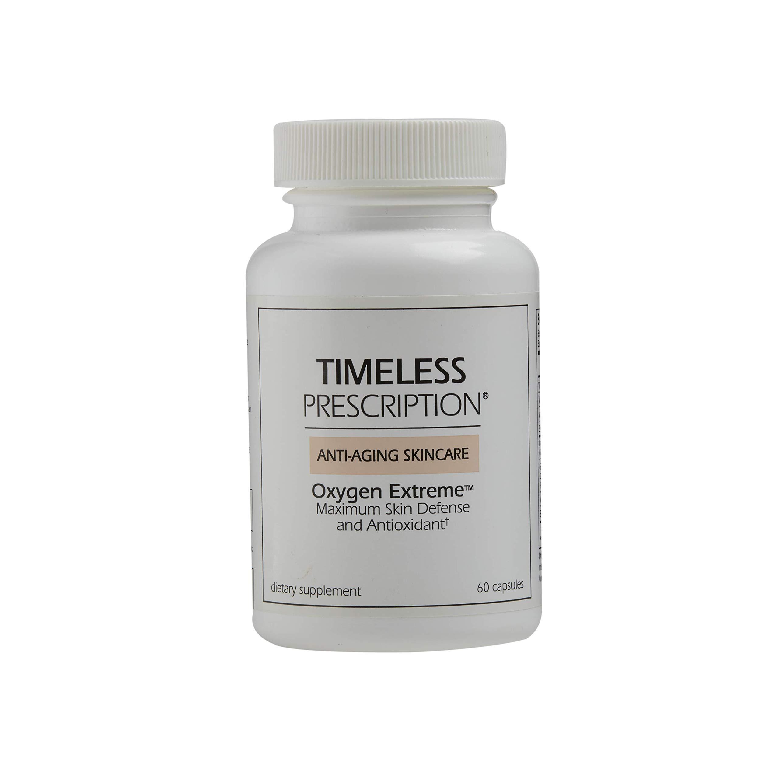 Timeless Prescription Timeless Prescription Oxygen Extreme, Anti-Aging Skin Care, Maximum Skin Defense & Antioxidant, Maintain Cardiovascular Health, Skin Health, Market America (30 Servings)