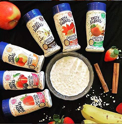 Kernel Season's Tasty Shakes Oatmeal Mix-ins, Vanilla Bean, 3 Ounce (Pack of 6)