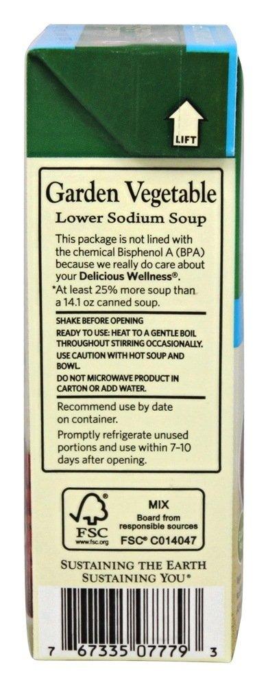 Dr. McDougall's Right Foods DR MCDOUGALLS SOUP RTS LGHT SODM GRDN VEGTBL, 17.9 OZ