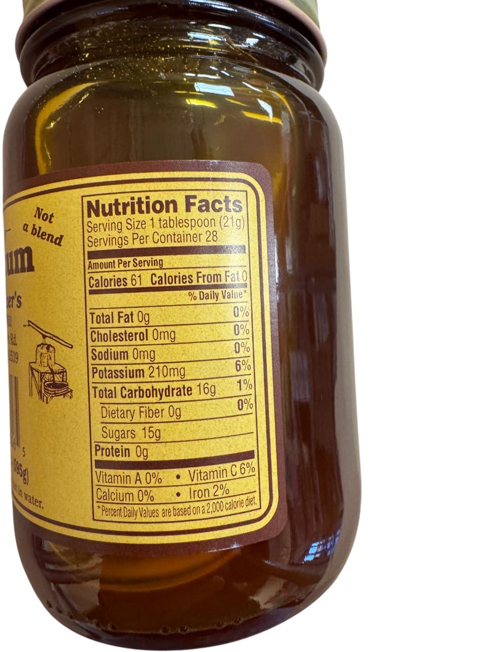 Oberholtzer's Sorghum Mill Oberholtzer\'s Pure Kentucky Sorghum, 1lb. 5oz. (595g)