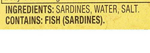 Reese Reese Skinless and Boneless Sardines, Low Sodium in Water, 4.38-Ounce (Pack of 10) Packaging May Vary