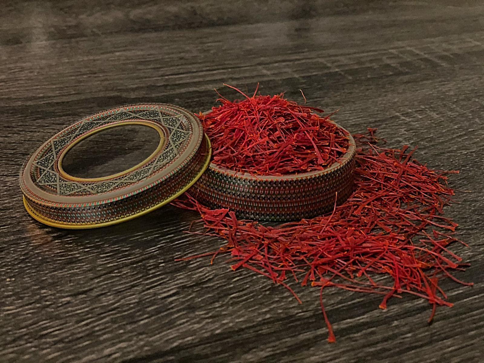 Super Negin A+ Super Negin Saffron,(3.00) Gram 100% Pure and Organic, Premium All Red Saffron Threads (3 Gram)