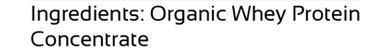 Raw Organic Whey Raw Organic Whey Protein Powder, Grass Fed, Happy Healthy Cows, Undenatured, Hormone Free, Non-GMO, Gluten Free, Unflavored, Unsweetened, 5LB