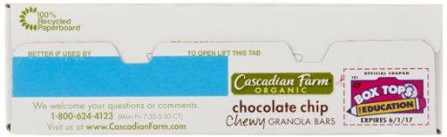 Cascadian Farm Cascadian Farm Organic Chocolate Chip Chewy Granola Bars, 6 Bars, 7.4 oz