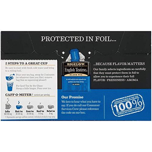 Bigelow Bigelow English Teatime Black Tea Bags, 20 Count Box