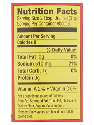 \"LOUISIANA\" Brand Louisiana Brand Sliced Jalapeno Peppers, 12 Ounce Glass Jar (Pack of 1)