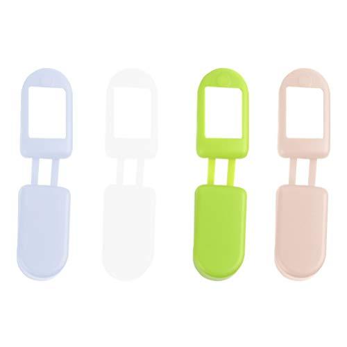 EXCEART EXCEART 4pcs Blood Oxygen Case Deluxe Fingertip Blood Oxygen Saturation Monitor Cover for Office Home (Random Color)