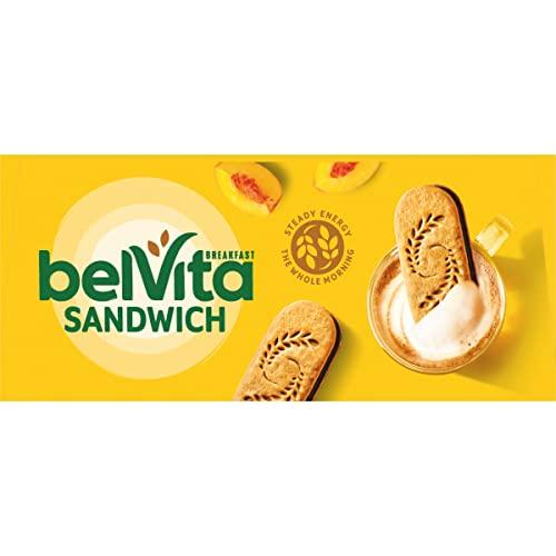 Belvita belVita Breakfast Sandwich Dark Chocolate Creme Breakfast Biscuits, 8 Packs (2 Sandwiches Per Pack)